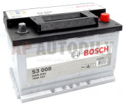 0 092 S30 080 BOSCH Startovací baterie S3008 70AH 0 092 S30 080 BOSCH