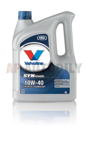 872260 SYNPOWER 10W40 4l VALVOLINE