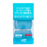 00513 Smooth Egg Clay Bar - jemná clay plastelína na dekontaminaci laku 2x50g SOFT99