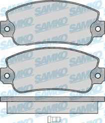 5SP007 Sada brzdových destiček, kotoučová brzda Samko