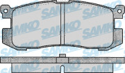 5SP037 Sada brzdových destiček, kotoučová brzda Samko
