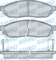 5SP075 Sada brzdových destiček, kotoučová brzda Samko