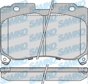 5SP1023 Sada brzdových destiček, kotoučová brzda Samko
