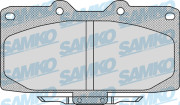 5SP1027 Sada brzdových destiček, kotoučová brzda Samko