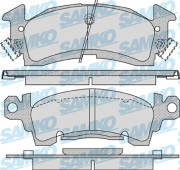 5SP1032 Sada brzdových destiček, kotoučová brzda Samko