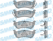 5SP1065 Sada brzdových destiček, kotoučová brzda Samko