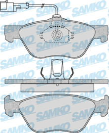 5SP1084 Samko sada brzdových platničiek kotúčovej brzdy 5SP1084 Samko