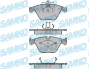 5SP1193 Sada brzdových destiček, kotoučová brzda Samko