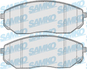 5SP1207 Sada brzdových destiček, kotoučová brzda Samko
