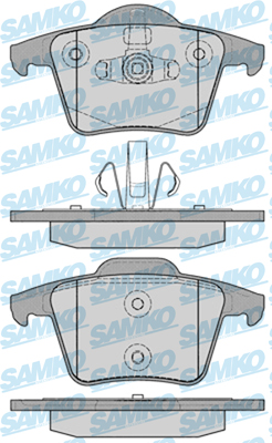 5SP1234 Samko sada brzdových platničiek kotúčovej brzdy 5SP1234 Samko