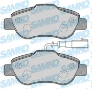 5SP1263 Sada brzdových destiček, kotoučová brzda Samko