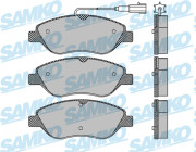 5SP1267 Sada brzdových destiček, kotoučová brzda Samko