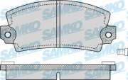 5SP129 Sada brzdových destiček, kotoučová brzda Samko