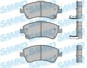 5SP1313 Sada brzdových destiček, kotoučová brzda Samko