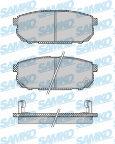 5SP1370 Sada brzdových destiček, kotoučová brzda Samko