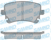 5SP1398 Sada brzdových destiček, kotoučová brzda Samko