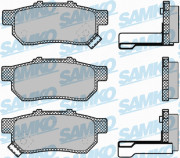 5SP1425 Sada brzdových destiček, kotoučová brzda Samko