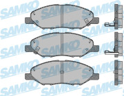 5SP1497 Samko sada brzdových platničiek kotúčovej brzdy 5SP1497 Samko