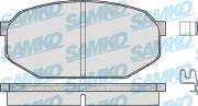 5SP198 Sada brzdových destiček, kotoučová brzda Samko