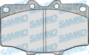 5SP202 Sada brzdových destiček, kotoučová brzda Samko