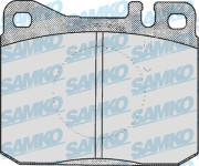 5SP211 Samko sada brzdových platničiek kotúčovej brzdy 5SP211 Samko