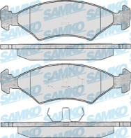5SP233 Sada brzdových destiček, kotoučová brzda Samko