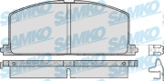 5SP268 Sada brzdových destiček, kotoučová brzda Samko
