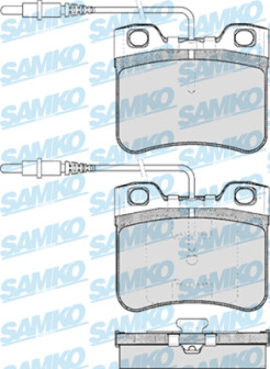 5SP283 Sada brzdových destiček, kotoučová brzda Samko