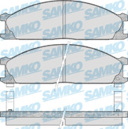 5SP378 Sada brzdových destiček, kotoučová brzda Samko