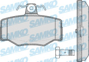 5SP387 Sada brzdových destiček, kotoučová brzda Samko