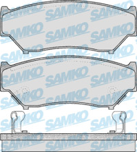 5SP396 Sada brzdových destiček, kotoučová brzda Samko