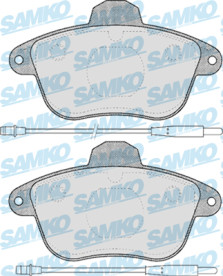 5SP478 Sada brzdových destiček, kotoučová brzda Samko