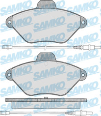 5SP486 Sada brzdových destiček, kotoučová brzda Samko