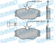 5SP498 Sada brzdových destiček, kotoučová brzda Samko