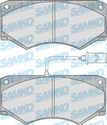 5SP499 Sada brzdových destiček, kotoučová brzda Samko