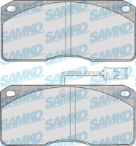 5SP500 Sada brzdových destiček, kotoučová brzda Samko