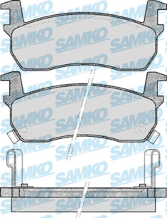 5SP516 Sada brzdových destiček, kotoučová brzda Samko