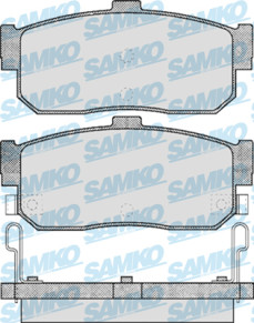 5SP602 Sada brzdových destiček, kotoučová brzda Samko