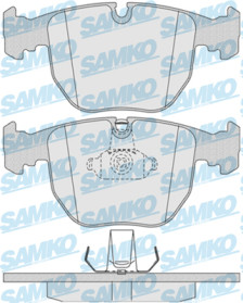 5SP771 Sada brzdových destiček, kotoučová brzda Samko