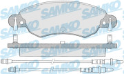 5SP792 Samko sada brzdových platničiek kotúčovej brzdy 5SP792 Samko