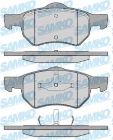 5SP841 Sada brzdových destiček, kotoučová brzda Samko