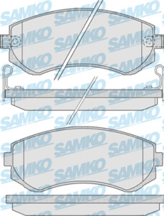 5SP856 Sada brzdových destiček, kotoučová brzda Samko