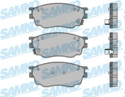 5SP877 Sada brzdových destiček, kotoučová brzda Samko
