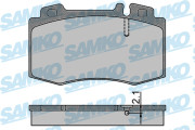5SP899 Sada brzdových destiček, kotoučová brzda Samko