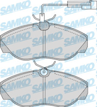 5SP964 Sada brzdových destiček, kotoučová brzda Samko