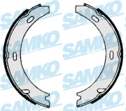 84729 Sada brzdových čelistí, parkovací brzda Samko