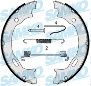 88719 Sada brzdových čelistí, parkovací brzda Samko