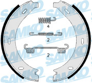 88740 Sada brzdových čelistí, parkovací brzda Samko