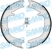 88920 Sada brzdových čelistí, parkovací brzda Samko