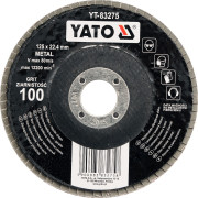 YT-83276 YATO Kotouč lamelový brusný na kov 125x22,4mm P120 YT-83276 YATO